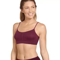 Jockey® Modern Microfiber Seamless Bralette 2404 -Hot Sale Adult Shop 1506635 Black Currant