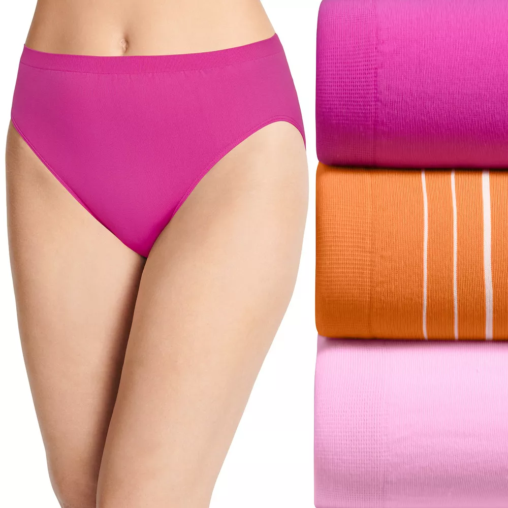 Jockey® Comfies Microfiber French Cut Panties 3-pk. 3326 1 Jockey® Comfies Microfiber French Cut Panties 3-pk. 3326