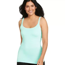 Women's Jockey® Elance Supersoft Camisole 2074 -Hot Sale Adult Shop 1729268 Turquoise Cloud