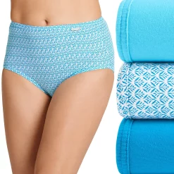 Women's Jockey® Elance 3-Pack Briefs Panty Set 1484 -Hot Sale Adult Shop 1729625 Batik Trellis Asst