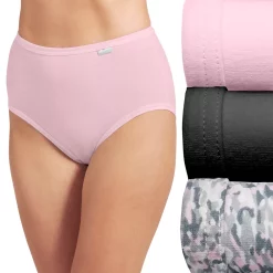 Women's Jockey® Elance 3-Pack Briefs Panty Set 1484 -Hot Sale Adult Shop 1729625 Camo Asst