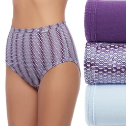 Women's Jockey® Elance 3-Pack Briefs Panty Set 1484 -Hot Sale Adult Shop 1729625 Chain Link Asst