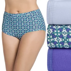 Women's Jockey® Elance 3-Pack Briefs Panty Set 1484 -Hot Sale Adult Shop 1729625 Dreamy Blue Asst