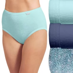 Women's Jockey® Elance 3-Pack Briefs Panty Set 1484 -Hot Sale Adult Shop 1729625 Etched Rose Asst