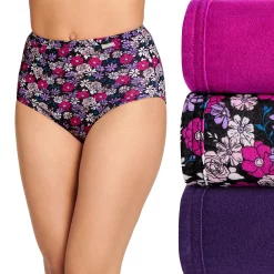 Women's Jockey® Elance 3-Pack Briefs Panty Set 1484 -Hot Sale Adult Shop 1729625 Formation Fucshia