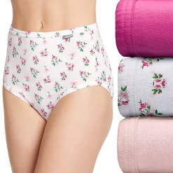 Women's Jockey® Elance 3-Pack Briefs Panty Set 1484 -Hot Sale Adult Shop 1729625 Shell Pink Asst