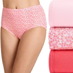 Women's Jockey® Elance 3-Pack Briefs Panty Set 1484 -Hot Sale Adult Shop 1729625 Tulipa Asst