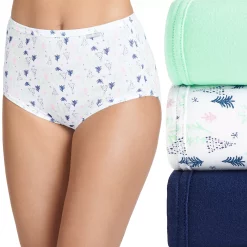 Women's Jockey® Elance 3-Pack Briefs Panty Set 1484 -Hot Sale Adult Shop 1729625 Wonderland Asst