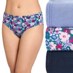 Women's Jockey® Supersoft 3-pk. Bikini Panty Set 2070 -Hot Sale Adult Shop 1729678 Baby Breath Blue