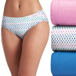 Women's Jockey® Supersoft 3-pk. Bikini Panty Set 2070 -Hot Sale Adult Shop 1729678 Dash Dot Asst