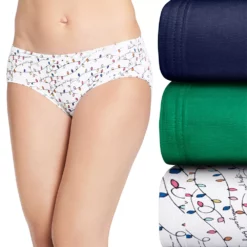 Women's Jockey® Supersoft 3-pk. Bikini Panty Set 2070 -Hot Sale Adult Shop 1729678 Merry Bright Asst