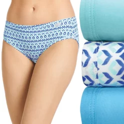 Women's Jockey® Supersoft 3-pk. Bikini Panty Set 2070 -Hot Sale Adult Shop 1729678 Ombre Ogee Asst
