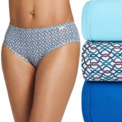 Women's Jockey® Supersoft 3-pk. Bikini Panty Set 2070 -Hot Sale Adult Shop 1729678 Turq Paradise Asst