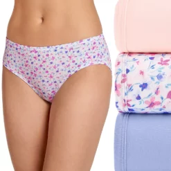 Women's Jockey® Supersoft 3-pk. Bikini Panty Set 2070 -Hot Sale Adult Shop 1729678 Wildflower Asst