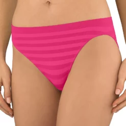 Women's Jockey® Comfies Matte & Shine Seamless Hi-Cut Panty 1306 -Hot Sale Adult Shop 1730434 Formation Fuchsia