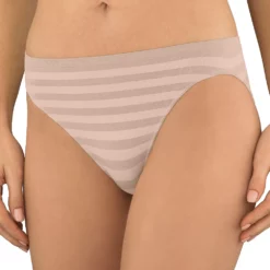 Women's Jockey® Comfies Matte & Shine Seamless Hi-Cut Panty 1306 -Hot Sale Adult Shop 1730434 Gray Seed