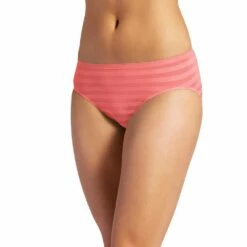 Women's Jockey® Comfies Matte & Shine Seamless Hi-Cut Panty 1306 -Hot Sale Adult Shop 1730434 Sunkissed