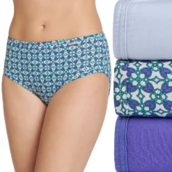 Women's Jockey® Elance 3-Pack Hipster Panty Set 1488 -Hot Sale Adult Shop 223921 Dreamy Blue Asst