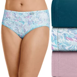 Women's Jockey® Elance 3-Pack Hipster Panty Set 1488 -Hot Sale Adult Shop 223921 Painted Brocade Asst