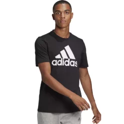 Men's adidas Classic Badge of Sport Tee -Hot Sale Adult Shop 2592871 Black
