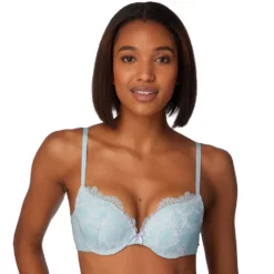Maidenform® Love the Lift® Plunging Push-Up Bra DM9900 -Hot Sale Adult Shop 2698252 Blue Whimsy With Lilac