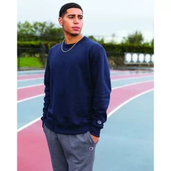 Men's Champion® Fleece Powerblend Sweatshirt -Hot Sale Adult Shop 2874625 ALT7
