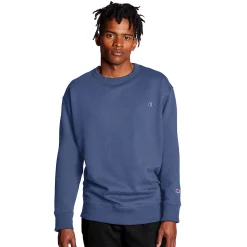 Men's Champion® Fleece Powerblend Sweatshirt -Hot Sale Adult Shop 2874625 Classic Sky Blue