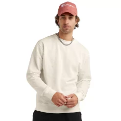 Men's Champion® Fleece Powerblend Sweatshirt -Hot Sale Adult Shop 2874625 Oatmeal Heather