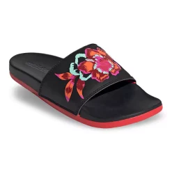 Adidas adilette Cloudfoam Women's Slide Sandals -Hot Sale Adult Shop 2891253 Black Vivid Red