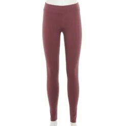 Women's Sonoma Goods For Life® Midrise Leggings -Hot Sale Adult Shop 2946661 Deep Mauve