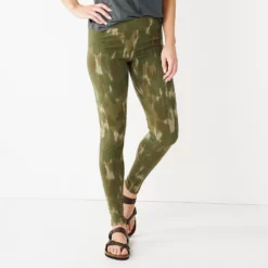 Women's Sonoma Goods For Life® Midrise Leggings -Hot Sale Adult Shop 2946661 Olive Water Wash