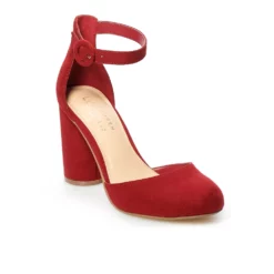 LC Lauren Conrad Hydrangea Women's High Heels -Hot Sale Adult Shop 2972517 Red