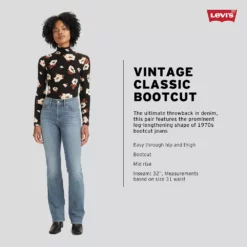 Women's Levi's® Classic Bootcut Jeans -Hot Sale Adult Shop 3000711 ALT98