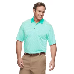 Big & Tall Grand Slam Off Course Regular-Fit Striped Performance Golf Polo -Hot Sale Adult Shop 3114981 Aruba Blue