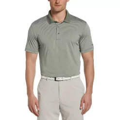 Big & Tall Grand Slam Off Course Regular-Fit Striped Performance Golf Polo -Hot Sale Adult Shop 3114981 Green Ash