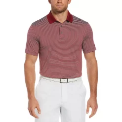 Big & Tall Grand Slam Off Course Regular-Fit Striped Performance Golf Polo -Hot Sale Adult Shop 3114981 Red Velvet