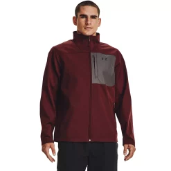 Men's Under Armour ColdGear® Infrared Shield Softshell Jacket -Hot Sale Adult Shop 3231164 Chestnut Red
