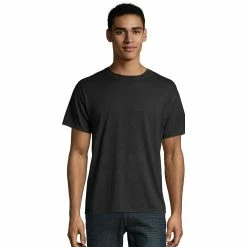 Men's Hanes Ultimate® X-Temp FreshIQ Super Soft Crewneck Pajama Tee -Hot Sale Adult Shop 3264837 Black
