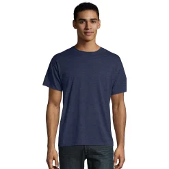 Men's Hanes Ultimate® X-Temp FreshIQ Super Soft Crewneck Pajama Tee -Hot Sale Adult Shop 3264837 Navy Heather