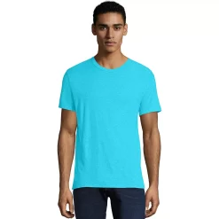 Men's Hanes Ultimate® X-Temp FreshIQ Super Soft Crewneck Pajama Tee -Hot Sale Adult Shop 3264837 Turquoise Heather