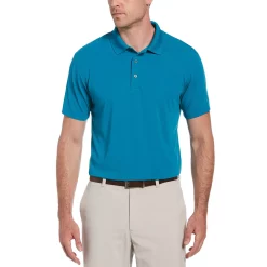 Big & Tall Grand Slam Off Course DriFlow Textured Golf Polo -Hot Sale Adult Shop 3264851 Crystal Teal