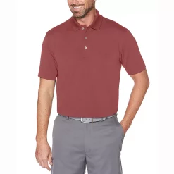 Big & Tall Grand Slam Off Course DriFlow Textured Golf Polo -Hot Sale Adult Shop 3264851 Fig