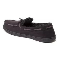 Men's Dearfoams Toby Microsuede Moccasin Slippers with Whipstitch -Hot Sale Adult Shop 3427492 ALT2