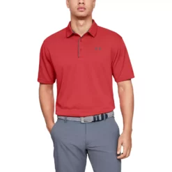 Men's Under Armour Tech Polo -Hot Sale Adult Shop 3449868 Martian Red