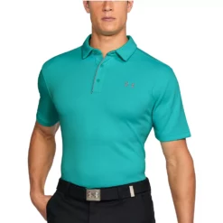 Men's Under Armour Tech Polo -Hot Sale Adult Shop 3449868 Teal Punch