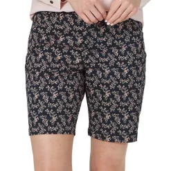 Petite Lee® Regular Fit Chino Bermuda Shorts -Hot Sale Adult Shop 3583205 Ditsy Floral