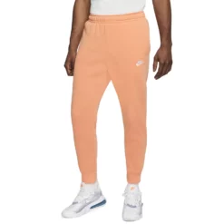 Men's Nike Sportswear Club Fleece Joggers -Hot Sale Adult Shop 3583242 Orange Trance