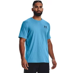 Big & Tall Under Armour Sportstyle Tee -Hot Sale Adult Shop 3610108 Blue Topaz