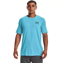 Big & Tall Under Armour Sportstyle Tee -Hot Sale Adult Shop 3610108 Fresco Blue