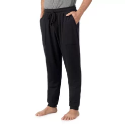 Men's Cuddl Duds® Essentials Banded-Bottom Pajama Pants -Hot Sale Adult Shop 3743031 ALT2